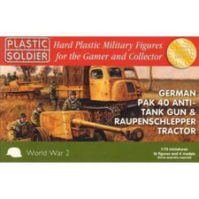 Pak 40 Raupenschlepper Tracteur Plastic Soldier Company WW2G20005