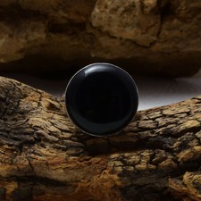 Amazing Black Onyx Gemstone 925 Sterling Silver Handmade Ring All Size
