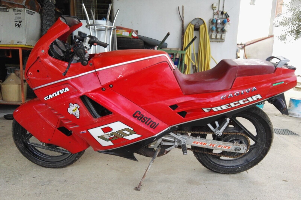 ALBERO MOTORE CRANKSHAFT CAGIVA FRECCIA C10 125 ANNO 88 P125CB