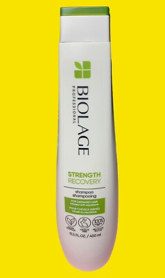 Biolage Strength Recovery Shampoo for Damaged Hair Squalane 13.5 oz Vegan NEW