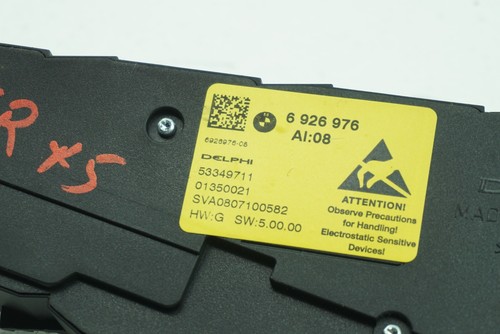 2007-2013 BMW X5 E70 FRONT RIGHT PASSENGER SEAT ADJUST LUMBAR CONTROL SWITCH OEM - Picture 4 of 4