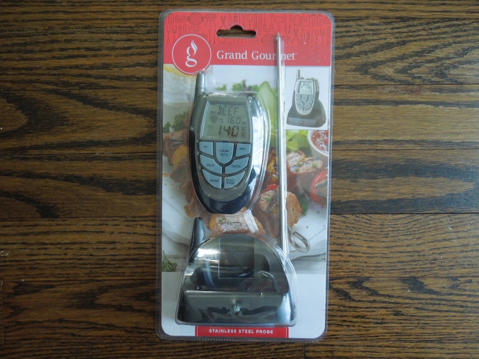 GRAND GOURMET DUAL TIMER & THERMOMETER NEW