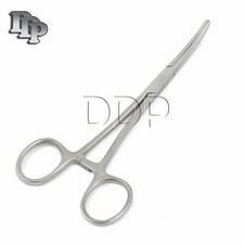 New 6" Curved Hemostat Forceps Locking Clamps - Stainless Steel