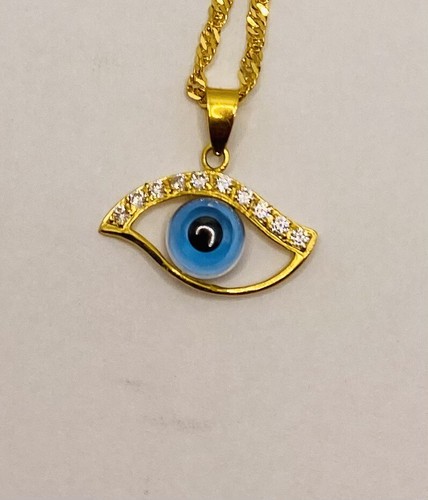 Evil Eye Pendnt In 22k Gold | eBay