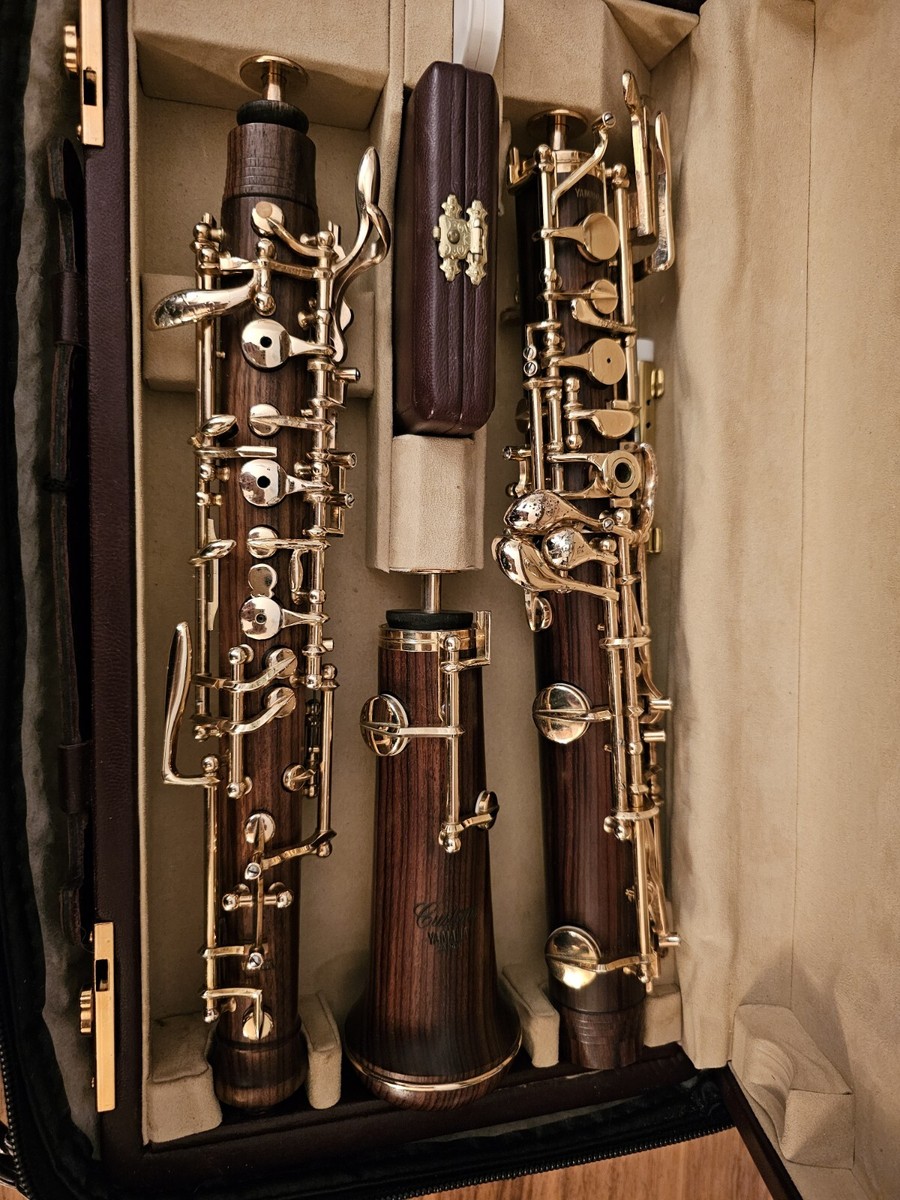 【調整済】YOB-821 Custom ヤマハオーボエ YAMAHA セミオート Yamaha YOB-821 Custom Oboe Violetwood Gold Plated first batch | eBay
