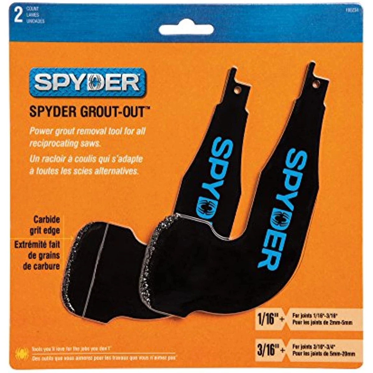 Spyder cheap grout out