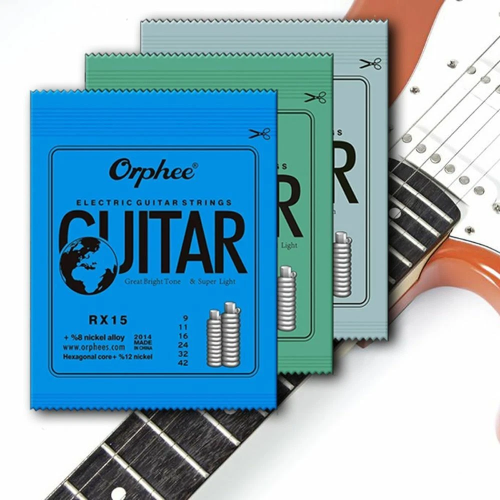 Electric guitar string set deals