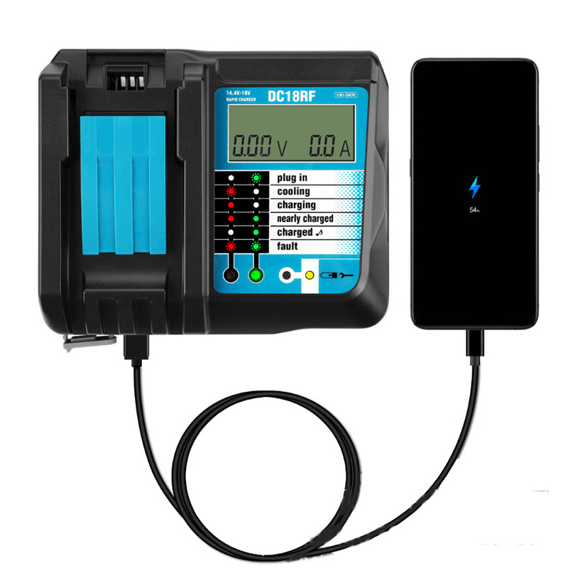 Makita Dc18rf 14 4 18v Li Ion Battery 3 5a Replace Digital Display Smart Charger Ebay Makita Dc18rf 14 4 18v Li Ion Battery 3 5a Replace Digital Display Smart Charger Ebay