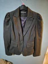 Warehouse Size 8 Grey Suit Jacket (1224/125/v)