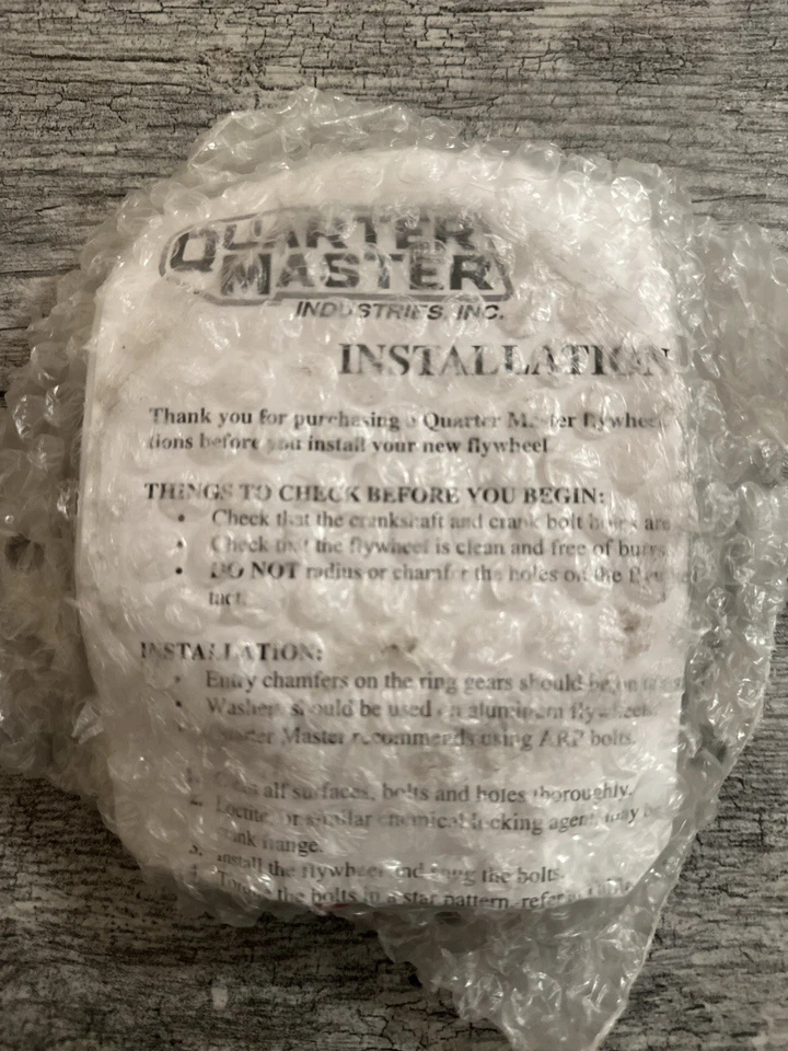 Quarter Master 505302SC 5.5" Button-Style Flywheel - Internal Balance Foto 2 de 3