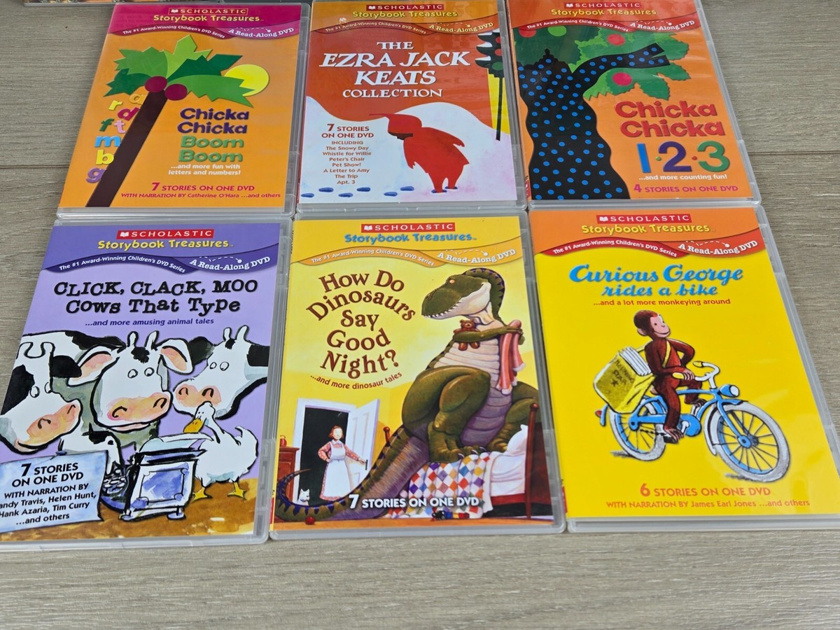 10)- Scholastic Video Collection Storybook Treasures READ