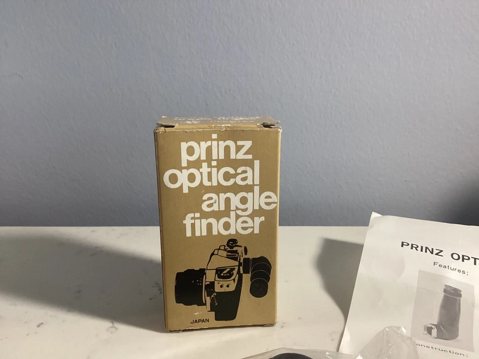 NEW IN BOX AUTHENTIC PRINZ OPTICAL ANGLE FINDER CATALOG # 140-85 FOR PENTAX NR - Image 4 of 4