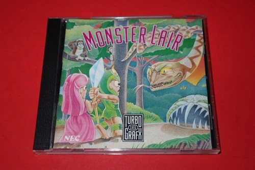 New ListingMONSTER LAIR FOR TURBOGRAFX-16 CD DUO IN CASE WITH INSTRUCTIONS!