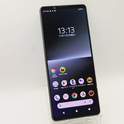 EXC+5 Sony Xperia 1 V SO-51D 256GB Black docomo SIM Unlocked Screen Discoloratio