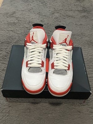 Jordan 4 Fire Red Größe 42