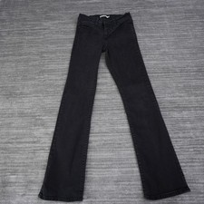 Levi  s 315 Shaping Bootcut Jeans Women Black Stretch Denim Mid Rise 26x30.5