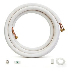 16ft Mini Split Line Set Copper 14 12 Cooling Connection Pipe Install Kit