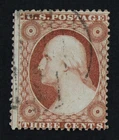 CKStamps: US Stamps Collection Scott#25 3c Washington Used