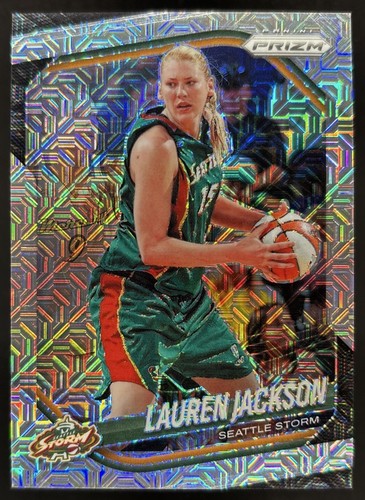 Lauren Jackson 2025 Panini WNBA Prizm Mojo Prizm Storm /25
