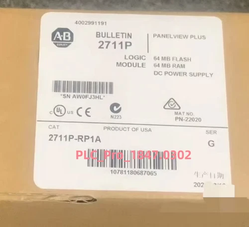 2711PRP1A 1PCS Brand New Allen-Bradley 2711P-RP1A Fast delivery