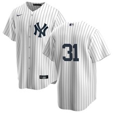 New York Yankees Cam Schlittler #31 Nike White Home Official MLB Player Jersey
