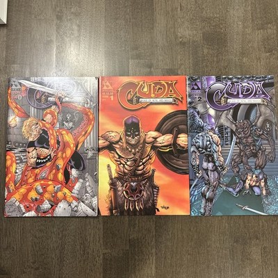 CUDA AGE OF METAL AND MAGICK # 0,1 and 2 VF/NM AVATAR TIM VIGIL 1998