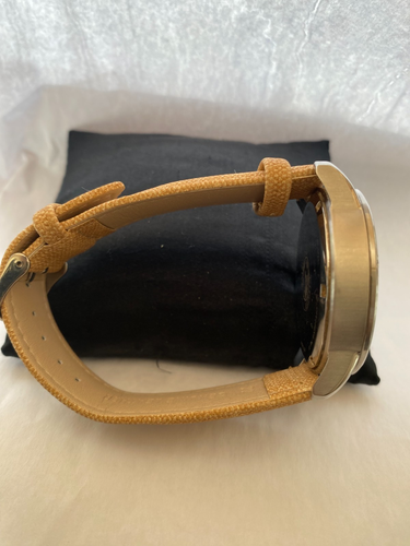 Citizen Hommes Eco-Drive Jour et Date 100 MT Wr Nylon Sangle Montre E101-S064783 - Photo 8 sur 12