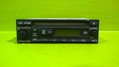 04-06 DIAMANTE LANCER FACTORY RADIO RECEIVER W/INFINITY AUDIO OEM 3670-4