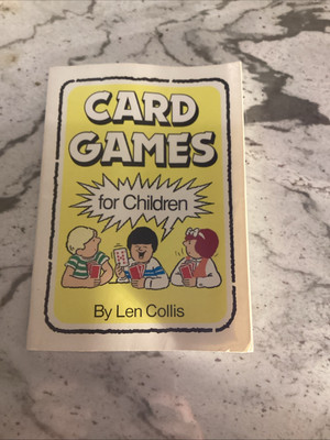 1989 VINTAGE CARD GAMES FOR CHILDREN BY LEN COLLIS