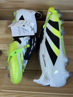 Size 9 - Adidas Predator Elite FT AG Soccer Cleats White Black