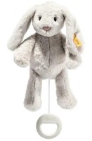 Steiff 242465 - Soft Cuddly Friends My First Steiff Hoppie Hase, Spieluhr,...