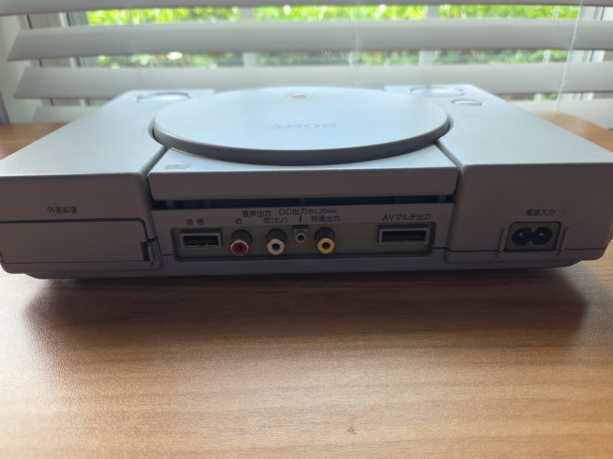 Sony PlayStation 1 PS1 SCPH-5000 Console w/AV Cable Tested Japan