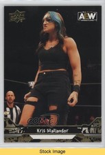 2023 Upper Deck AEW All Elite Wrestling Gold Kris Statlander #5 READ kr0