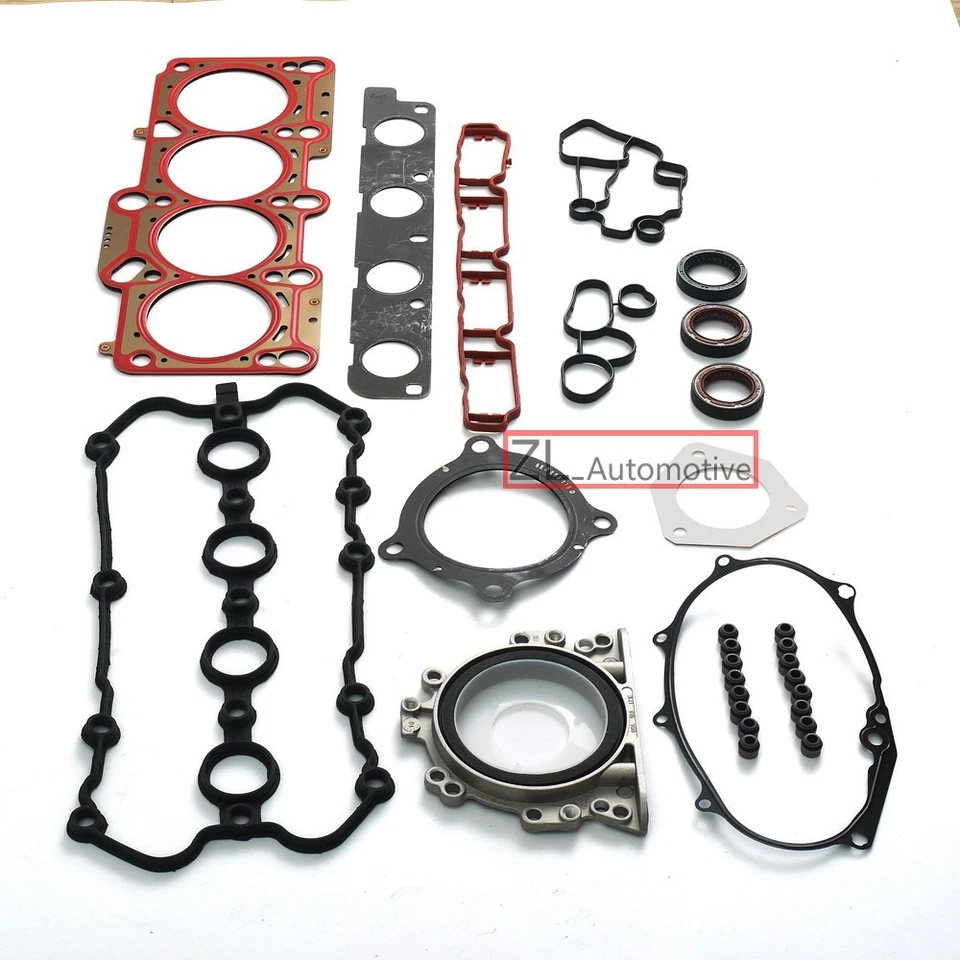 Engine Overhaul Piston Water Pump Timing Kit For Audi VW GTI 2.0 TSI AXX BWA - Image 4 of 4