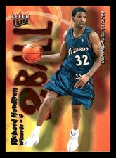 2000-01 Ultra #15 TB Richard Hamilton Two Ball Washington Wizards