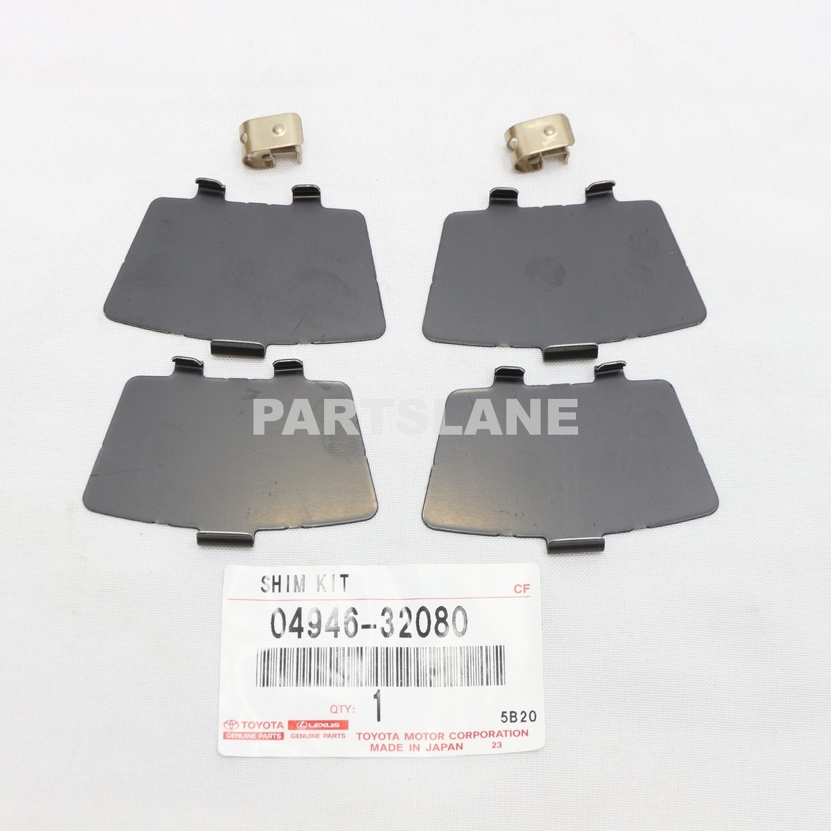 Toyota Camry Lexus ES300 Scion tC OEM Genuine Anti Squeal Shim Kit