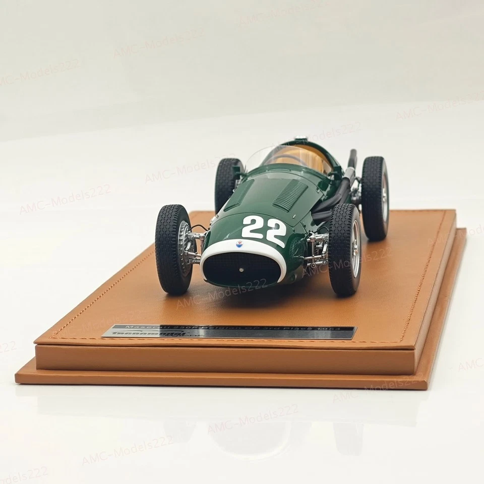 1/18 Tecnomodel Maserati F1 250F 1954 Belgian GP Stirling Moss #22 TM18-187B - Image 3 of 4