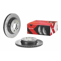 2X Brembo Bremsscheiben 300Mm Gelocht/Innenbel. Hinten Passend FÜR