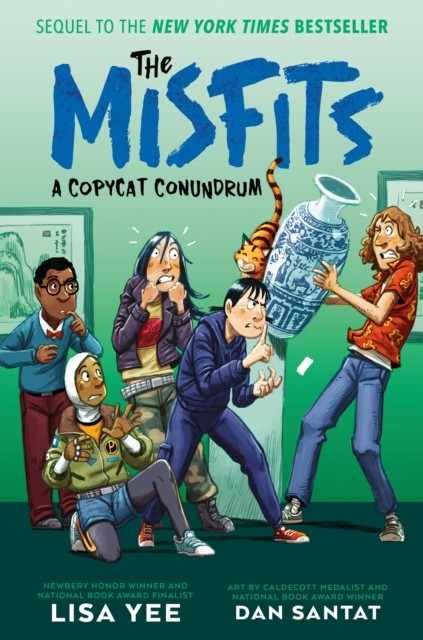 A Copycat Conundrum (The Misfits) by Dan Santat (Hardback Book)