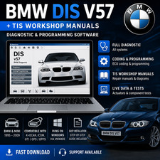 BMW DIS v57 + TIS – Logiciel Diagnostic & Programmation BMW / MINI VM version