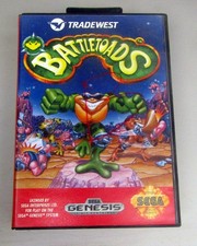 Battletoads (Sega Genesis, 1991) Action Game Rare Tradewest Platformer