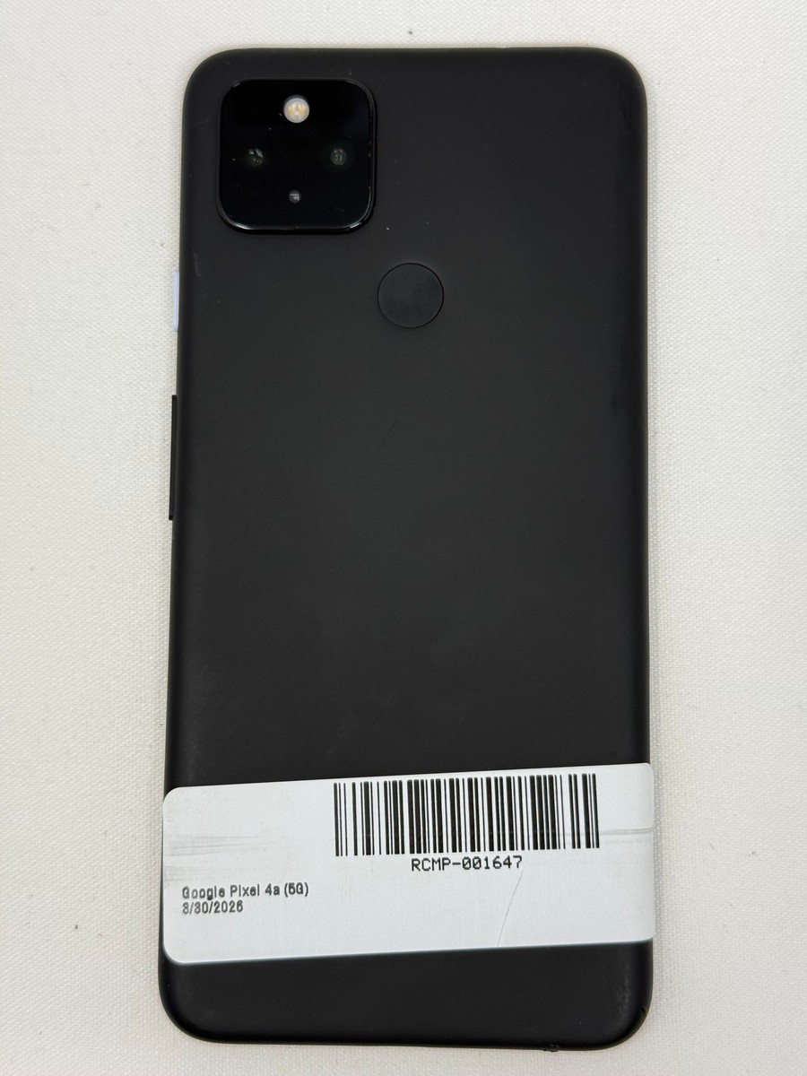 Google Pixel 4a (5G) 128GB Just Black Unlocked Grade B | eBay