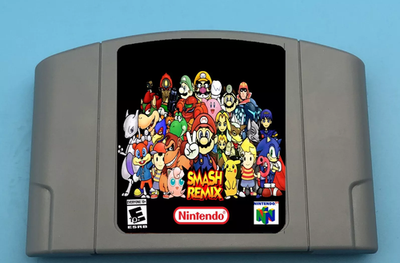 SMASH REMIX Version Latest version USA CONSOLE VERSION N64