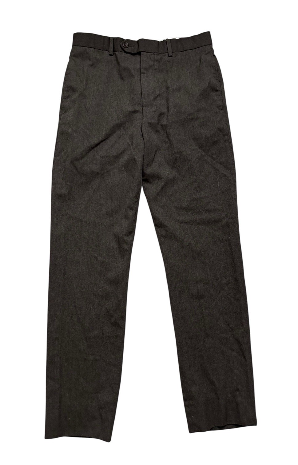 Brooks Brothers 100% Wool Dark Brown Straight Fit Mens Dress Pants 31x29 346