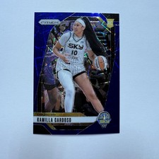 2024 Panini Prizm WNBA - Kamilla Cardoso #93 Blue Velocity Prizm (RC)