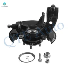 Front Left Suspension Knuckle & Wheel Hub Bearing  For 2013-2017 Honda Accord