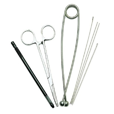 Jenzi Hook Release Set Bait Needles Hook Remover Throat Stopper Artery Clamp