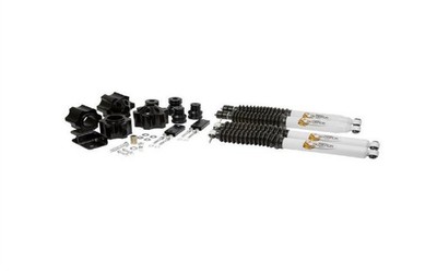Daystar KJ09153BK Front & Rear 3'' Suspension Lift / Shocks for 07-18 Wrangler JK