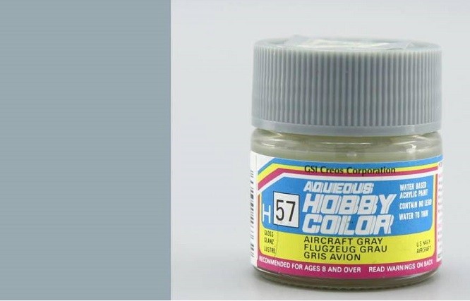 Mr Hobby - Gunze H-057 - Aqueous Hobby (10Ml), Aircraft Gray