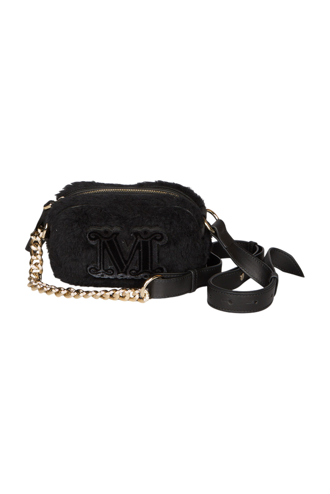 Max Mara Pasticcino Teddy Fur Umhngetasche Schwarz 49890₽